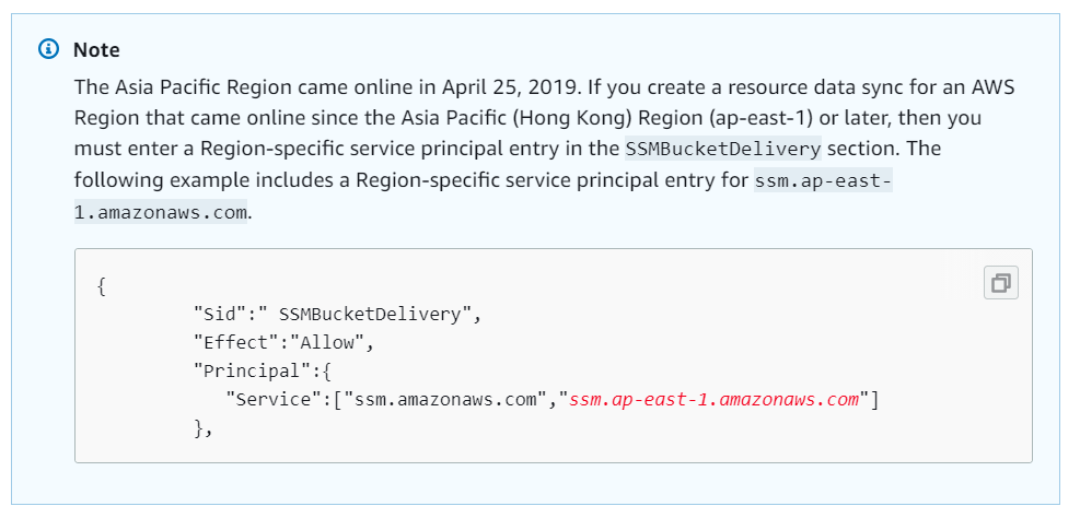 resource data sync