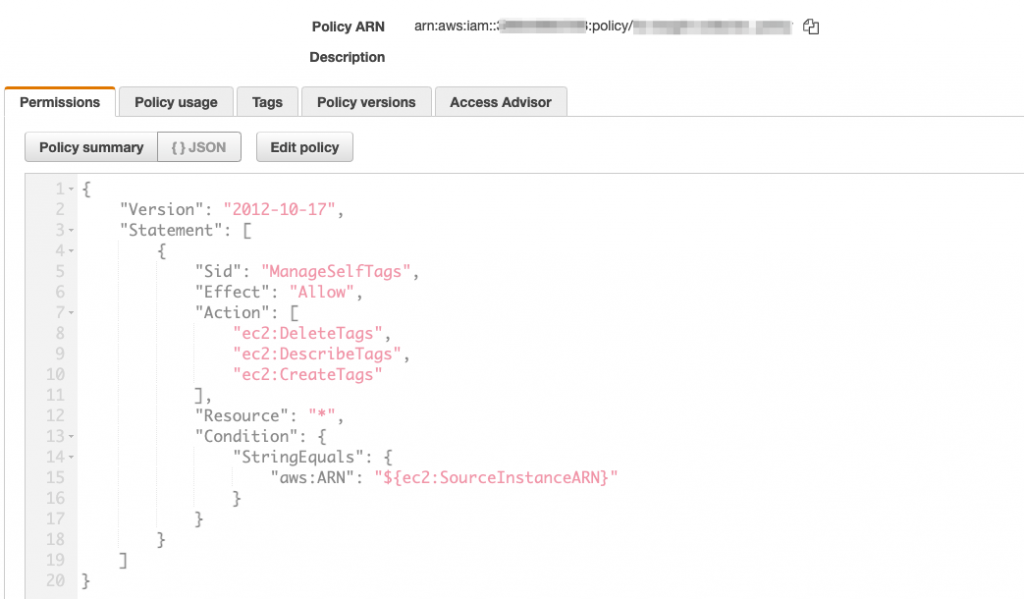 iam-policy AWS IAM
