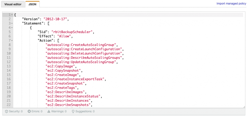 iam policy validation managing threats