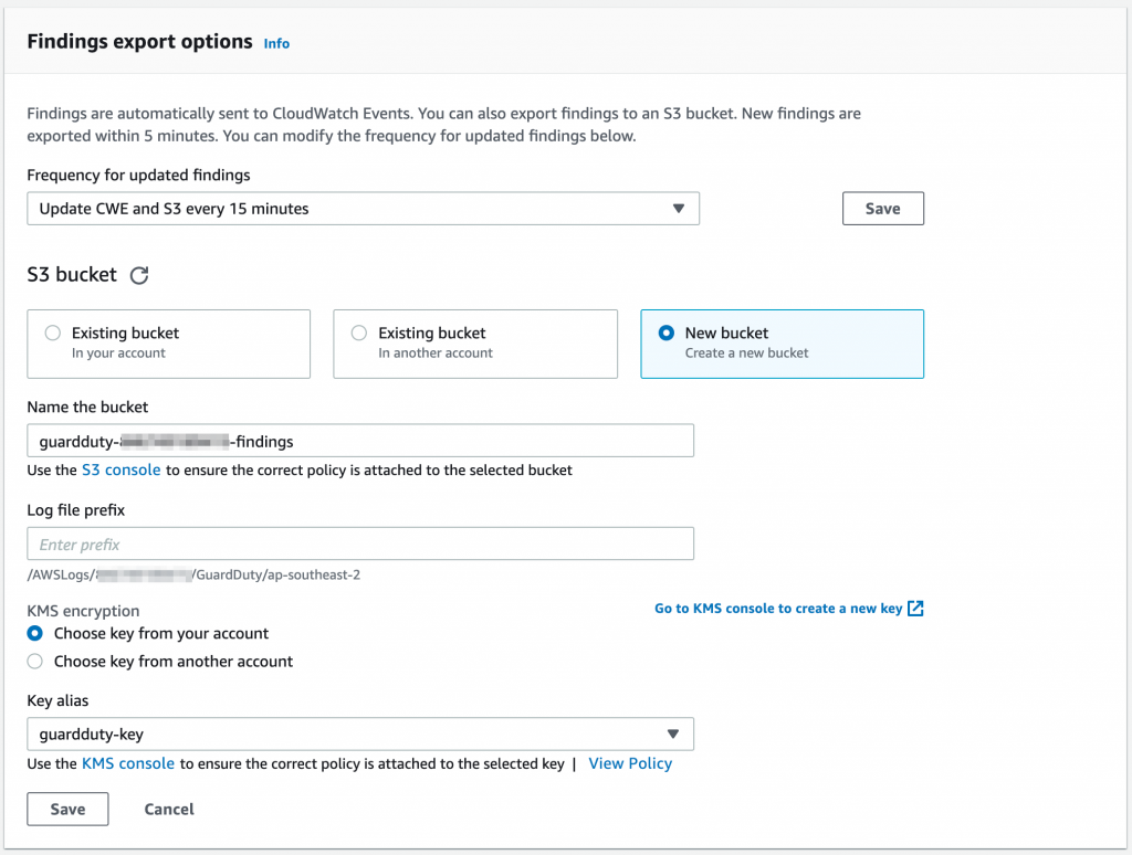 setup guardduty managing threats