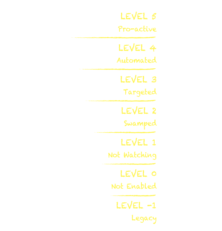 Pyramid cloud security maturity self-assessment